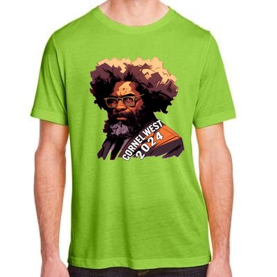 Cornel West For President Cornel West 2024 Adult ChromaSoft Performance T-Shirt