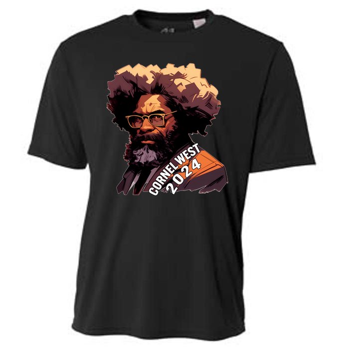 Cornel West For President Cornel West 2024 Cooling Performance Crew T-Shirt