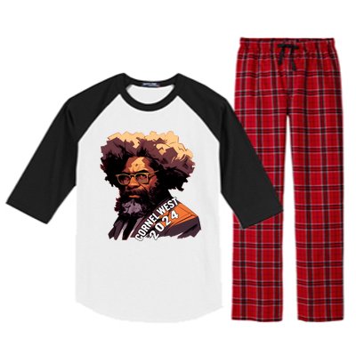 Cornel West For President Cornel West 2024 Raglan Sleeve Pajama Set