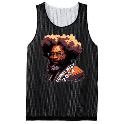 Cornel West For President Cornel West 2024 Mesh Reversible Basketball Jersey Tank