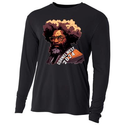 Cornel West For President Cornel West 2024 Cooling Performance Long Sleeve Crew