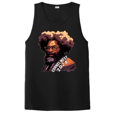 Cornel West For President Cornel West 2024 PosiCharge Competitor Tank