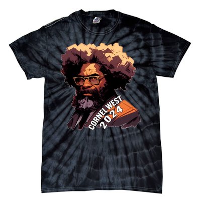 Cornel West For President Cornel West 2024 Tie-Dye T-Shirt