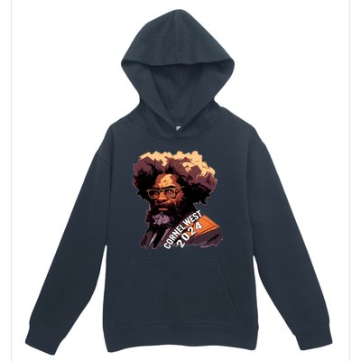 Cornel West For President Cornel West 2024 Urban Pullover Hoodie