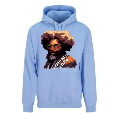 Cornel West For President Cornel West 2024 Unisex Surf Hoodie