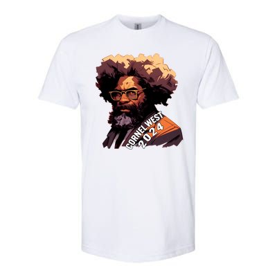 Cornel West For President Cornel West 2024 Softstyle CVC T-Shirt