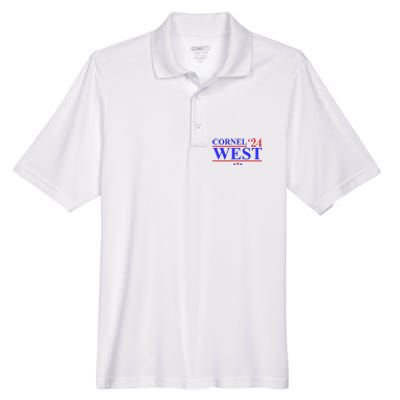 Cornel West For President 2024 Cornel West 2024 Men's Origin Performance Piqué Polo