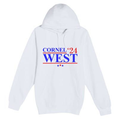 Cornel West For President 2024 Cornel West 2024 Premium Pullover Hoodie