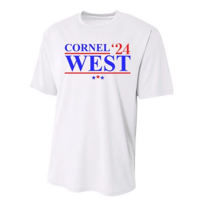 Cornel West For President 2024 Cornel West 2024 Performance Sprint T-Shirt