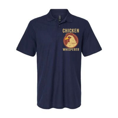 Chicken Whisperer Funny Chicken Lover Chicken Farmer Softstyle Adult Sport Polo