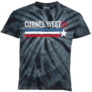 Cornel West For President 2024 Cornel West 2024 Kids Tie-Dye T-Shirt