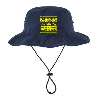 Construction Workers Few More Days Construction Company Bucket Hat