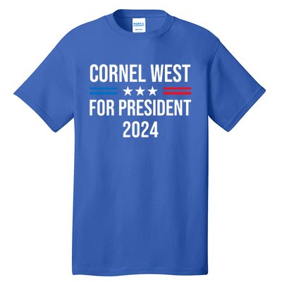 Cornel West For President 2024 Cornel West 2024 Tall T-Shirt