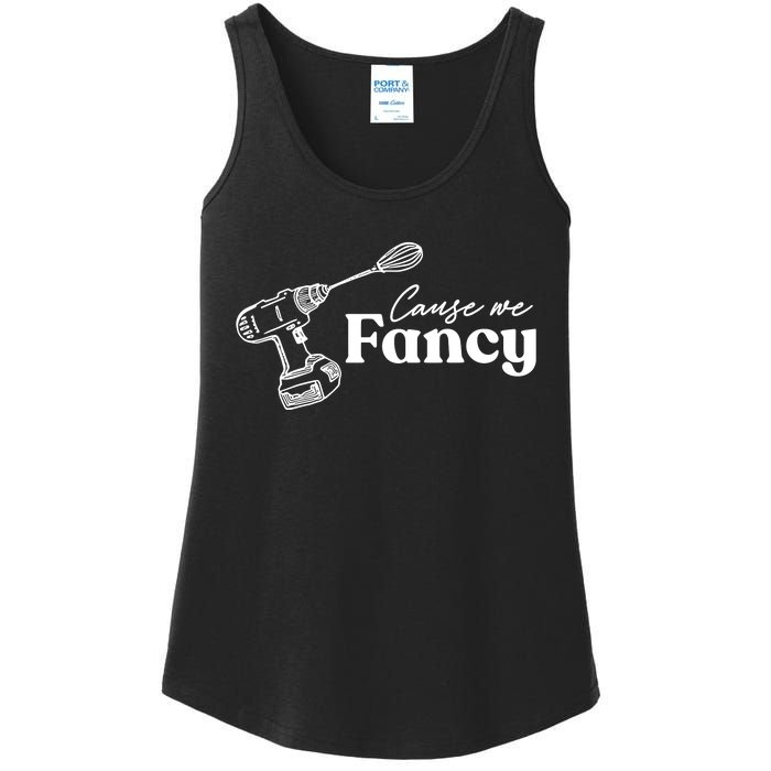 Cause We Fancy Moss Ladies Essential Tank