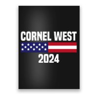 Cornel West For President 2024 Cornel West 2024 Poster