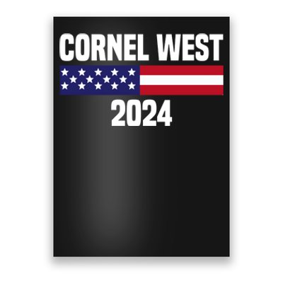 Cornel West For President 2024 Cornel West 2024 Poster