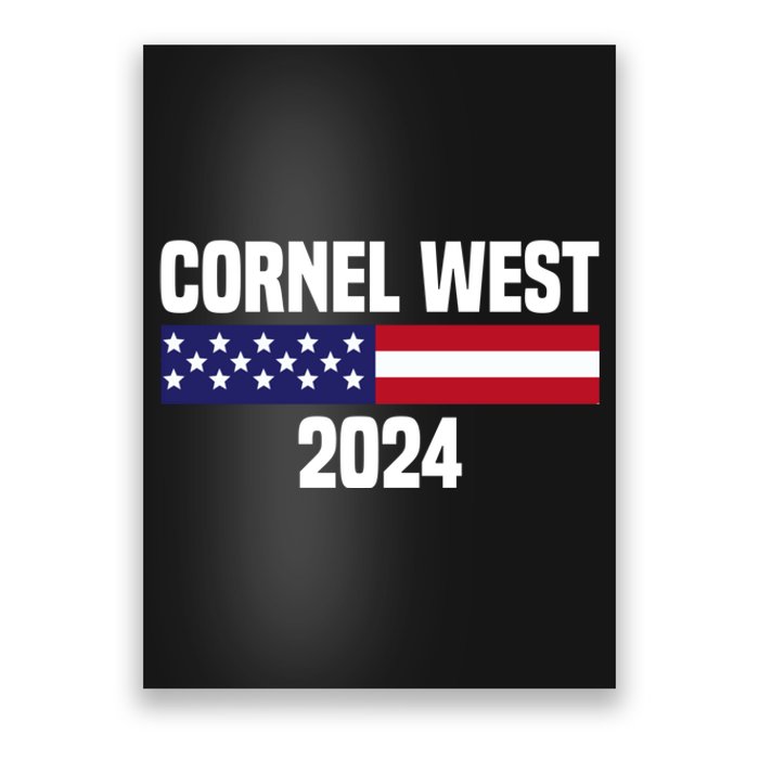 Cornel West For President 2024 Cornel West 2024 Poster