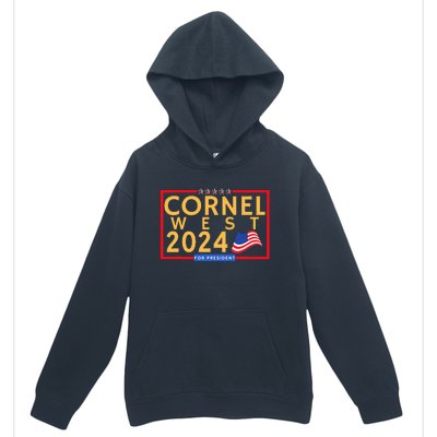 Cornel West For President Is Cornel West 2024 Urban Pullover Hoodie