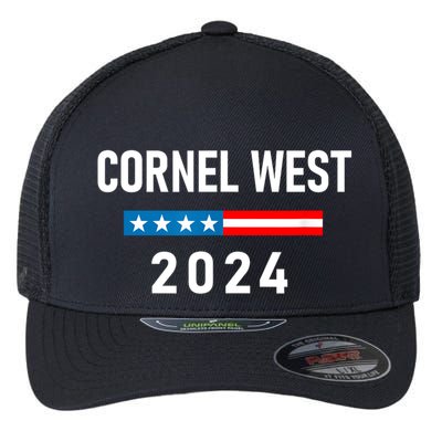Cornel West For President 2024 Flexfit Unipanel Trucker Cap