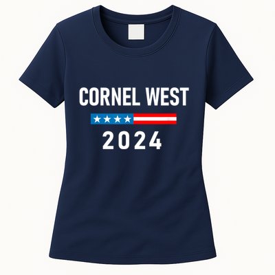 Cornel West For President 2024 Womens T-Shirt