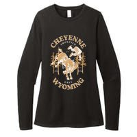 Cheyenne Wyoming Frontier Days Womens CVC Long Sleeve Shirt