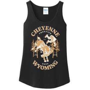 Cheyenne Wyoming Frontier Days Ladies Essential Tank