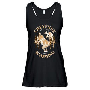 Cheyenne Wyoming Frontier Days Ladies Essential Flowy Tank