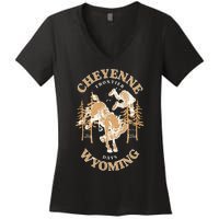 Cheyenne Wyoming Frontier Days Women's V-Neck T-Shirt