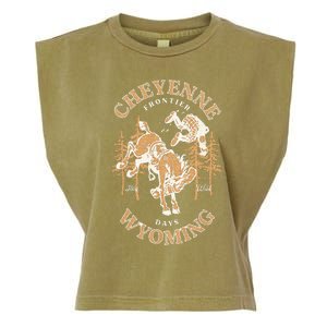 Cheyenne Wyoming Frontier Days Garment-Dyed Women's Muscle Tee