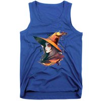 Cool Witch Face Funny Gift Tank Top