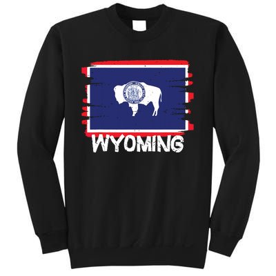 Cool Wyoming Flag Sweatshirt