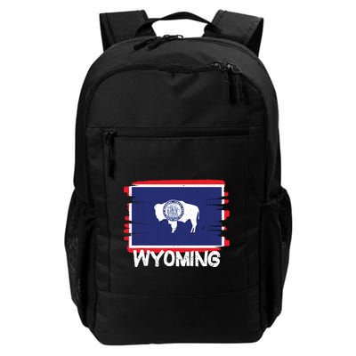Cool Wyoming Flag Backpack