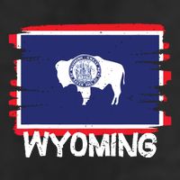 Cool Wyoming Flag 15oz Campfire Ceramic Mug