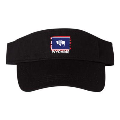 Cool Wyoming Flag Visor