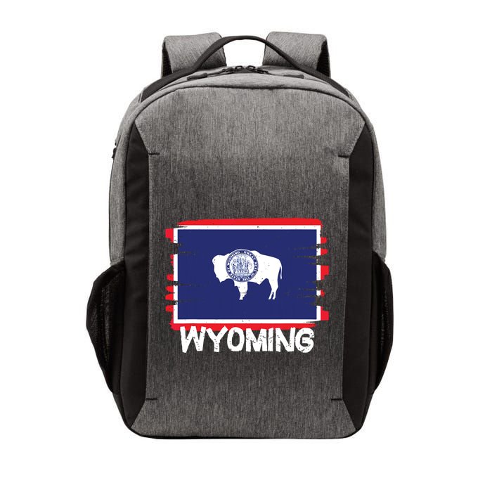 Cool Wyoming Flag Vector Backpack