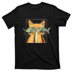 Cat With Fisheyes T-Shirt