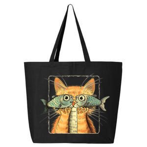 Cat With Fisheyes 25L Jumbo Tote