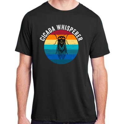 Cicada Whisperer Funny Cicada Nature Lover Cicada Emergence Bug Enthusiast Adult ChromaSoft Performance T-Shirt