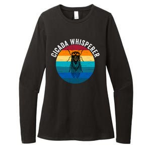 Cicada Whisperer Funny Cicada Nature Lover Cicada Emergence Bug Enthusiast Womens CVC Long Sleeve Shirt