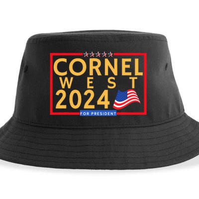 Cornel West For President Is Cornel West 2024 Sustainable Bucket Hat