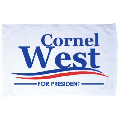 Cornel West For President Cornel West 2024 Microfiber Hand Towel