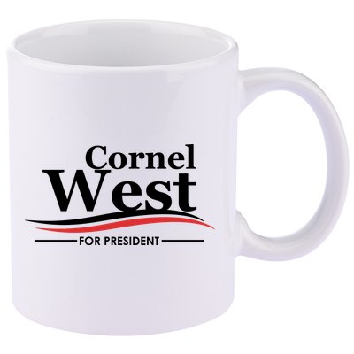 Cornel West For President Cornel West 2024 11oz C Handle Ceramic Mug