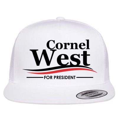 Cornel West For President Cornel West 2024 Flatbill Hat