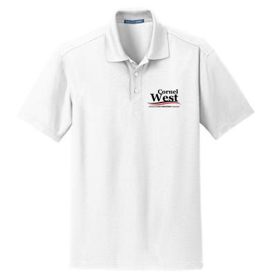 Cornel West For President Cornel West 2024 Dry Zone Grid Polo