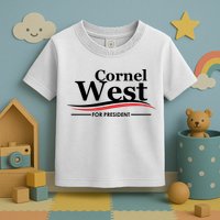 Cornel West For President Cornel West 2024 Toddler T-Shirt