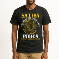 Cannabis Weed Fun Sativa To Change The Things I Can Indica Tall T-Shirt
