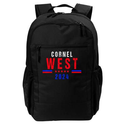 Cornel West For President Cornel West 2024 Daily Commute Backpack