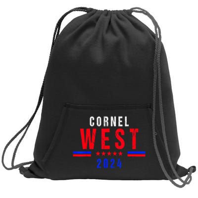 Cornel West For President Cornel West 2024 Sweatshirt Cinch Pack Bag