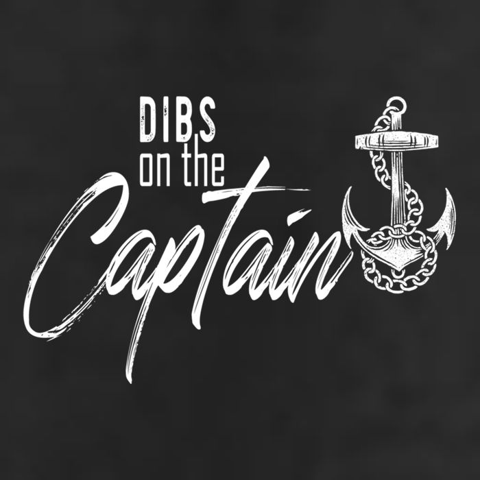 Captain Wife Funny Dibs On The Captain Gift Adult Drive Performance Visor