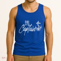 Captain Wife Funny Dibs On The Captain Gift Tank Top